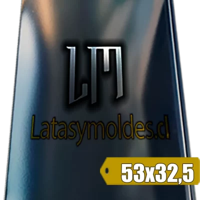 Bandeja de horno enlozada lisa GN 1/1 - 53x32,5 cm  - Latas y Moldes