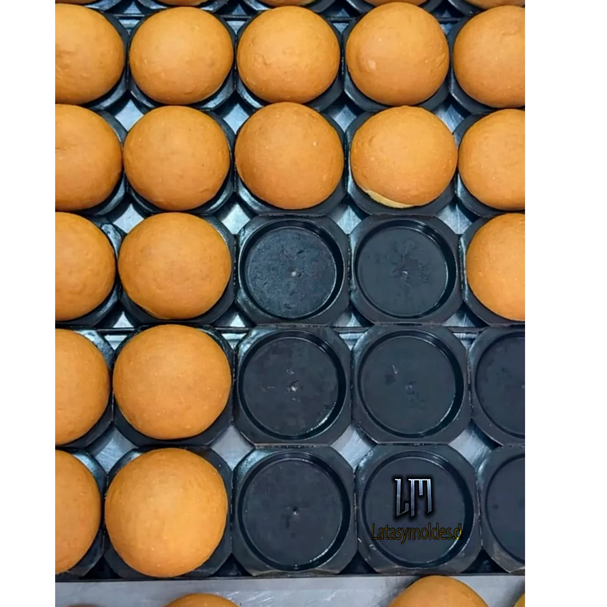 Bandeja de horno enlozada de 70x50 para pan frica - pan de hamburguesa - Imagen 5