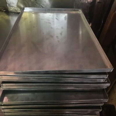 Lote bandejas de aluminio