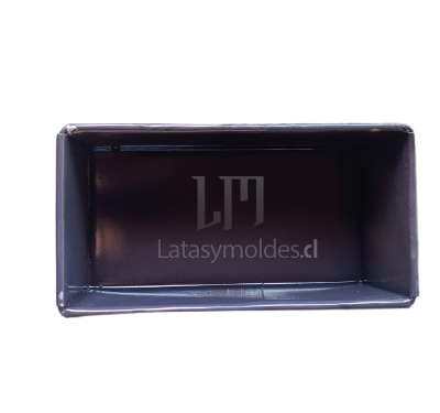 Molde enlozado sin tapa