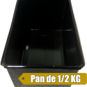 Pan de molde para medio kilo.